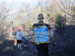 Село Селище - пожар