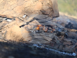 Село Селище - пожар