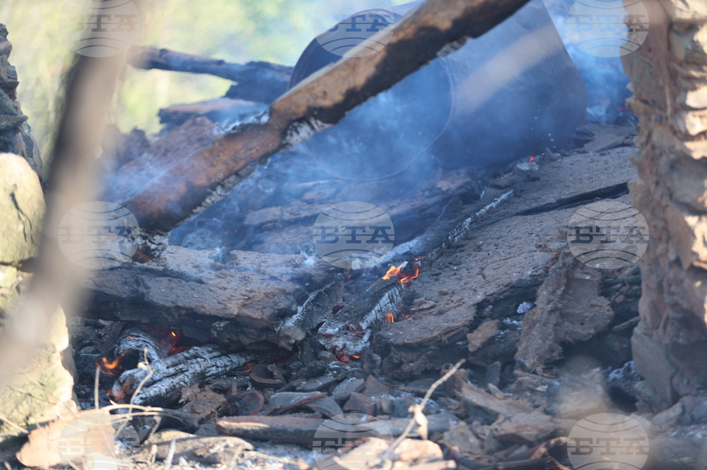 Село Селище - пожар