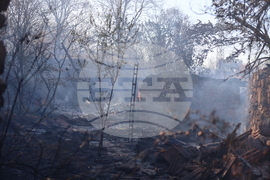 Село Селище - пожар