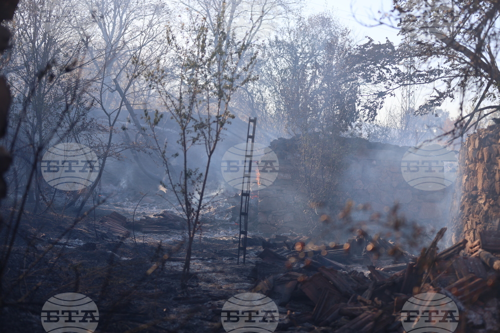 Село Селище - пожар