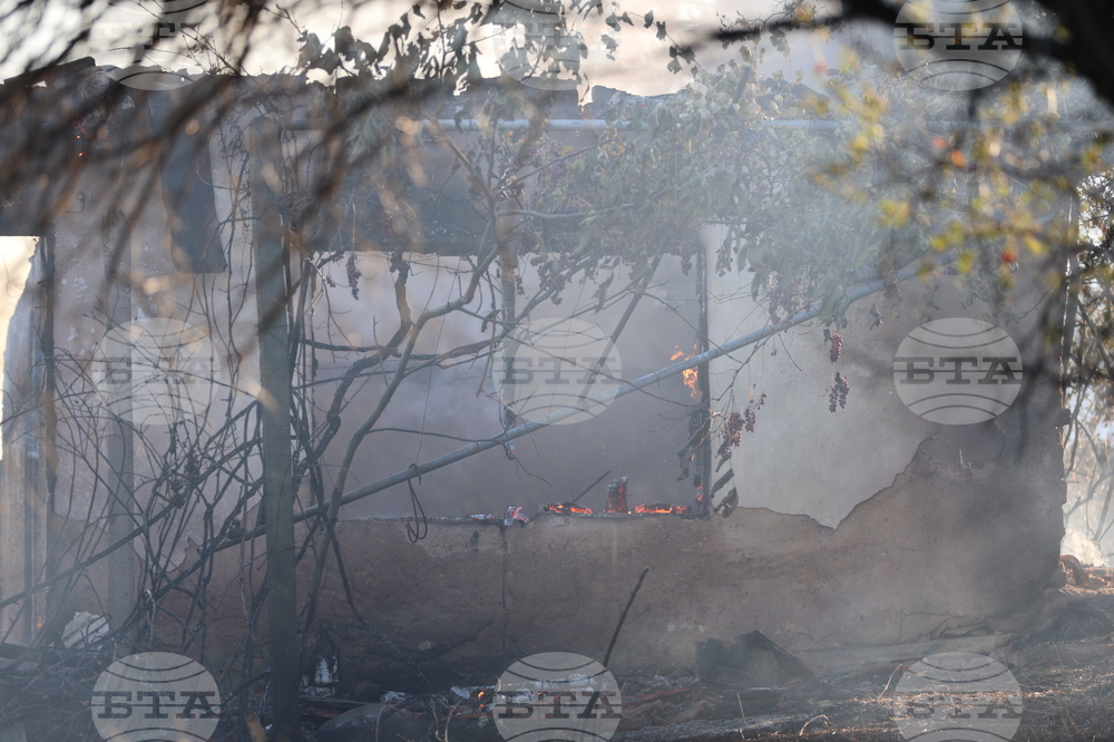 Село Селище - пожар