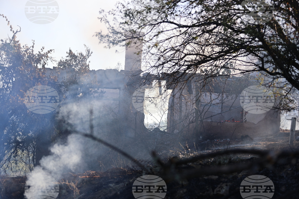 Село Селище - пожар