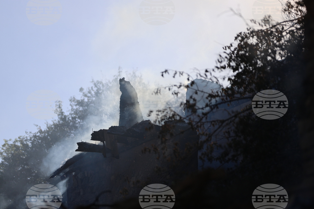 Село Селище - пожар