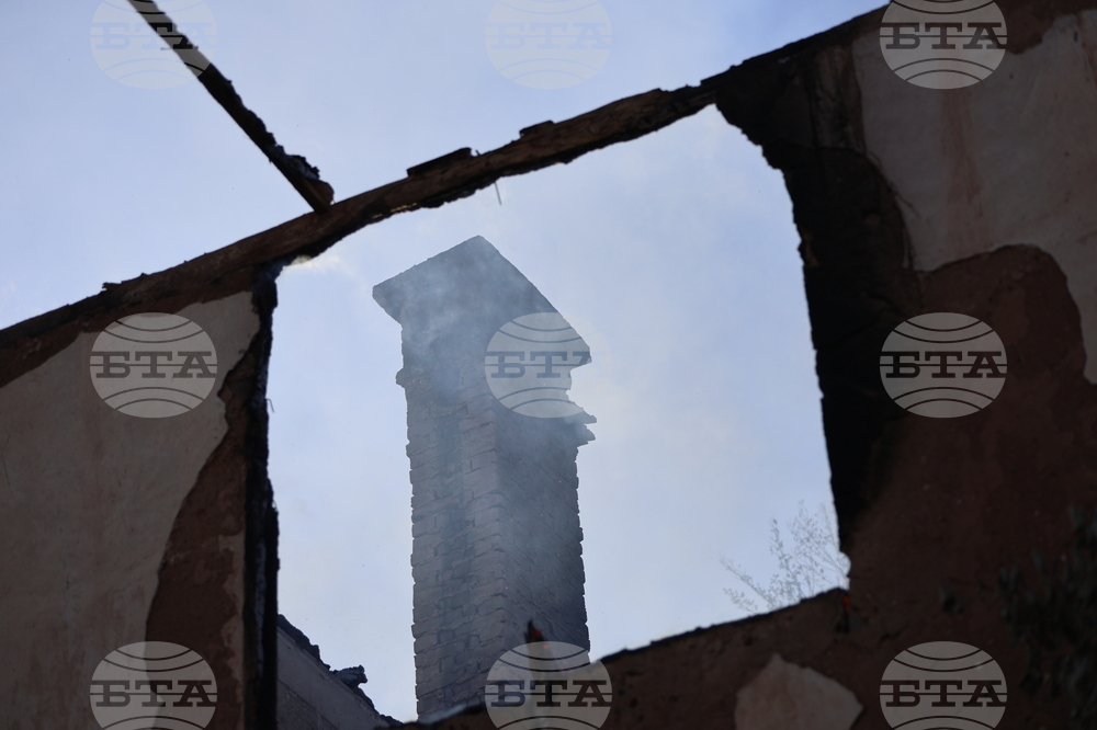 Село Селище - пожар