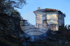 Село Селище - пожар