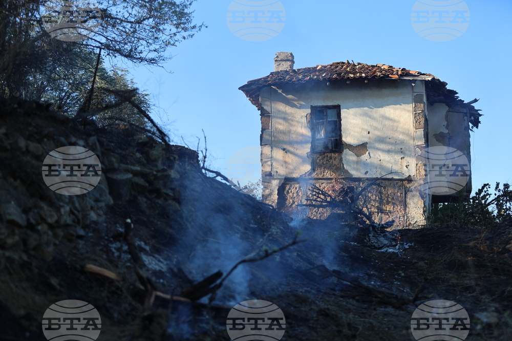 Село Селище - пожар