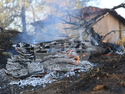 Село Селище - пожар