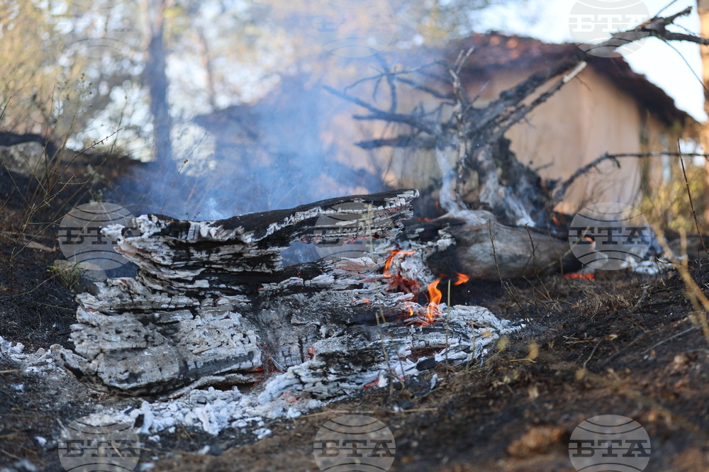 Село Селище - пожар