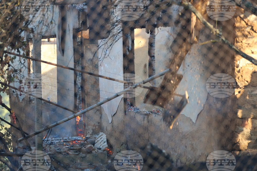 Село Селище - пожар