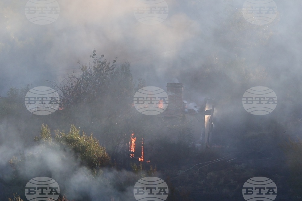 Село Селище - пожар
