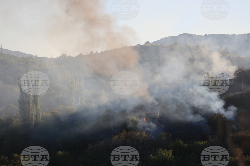 Село Селище - пожар