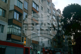 Пожар - квартал "Стрелбище"