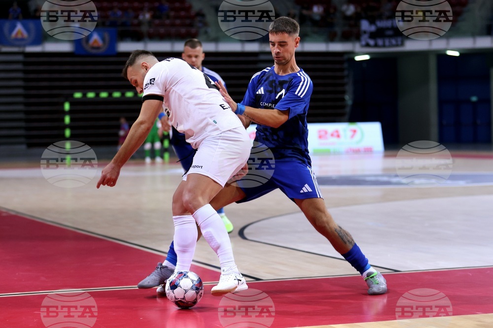 Левски постигна първи успех в квалификационния кръг на Шампионската лига по футзал