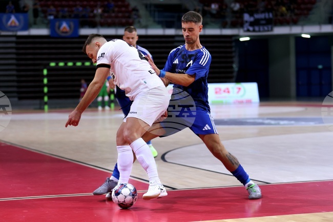 Левски постигна първи успех в квалификационния кръг на Шампионската лига по футзал