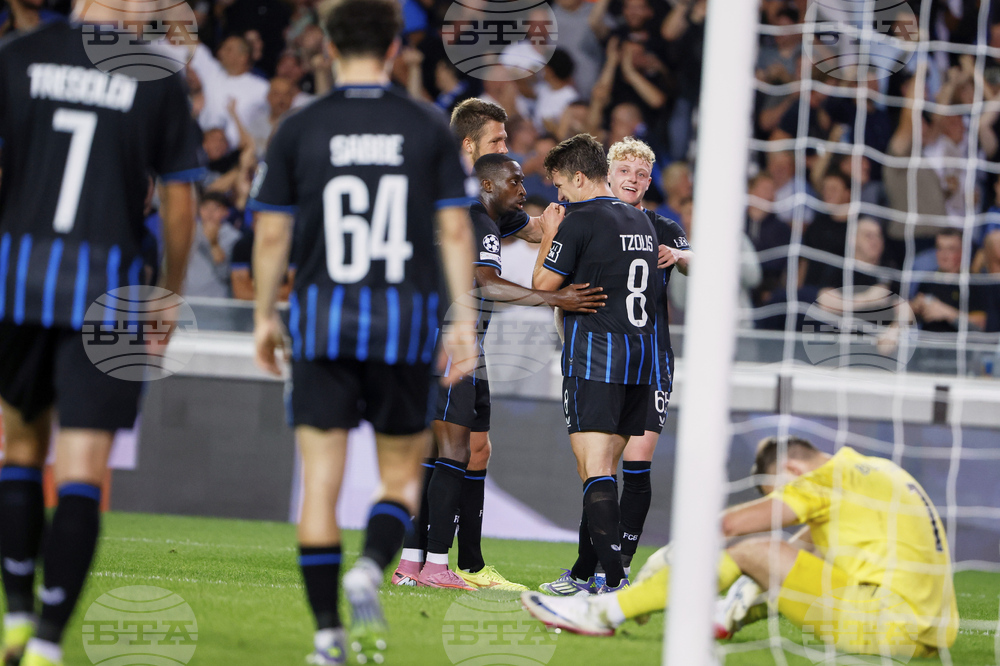 APTOPIX Belgium Soccer Champions League