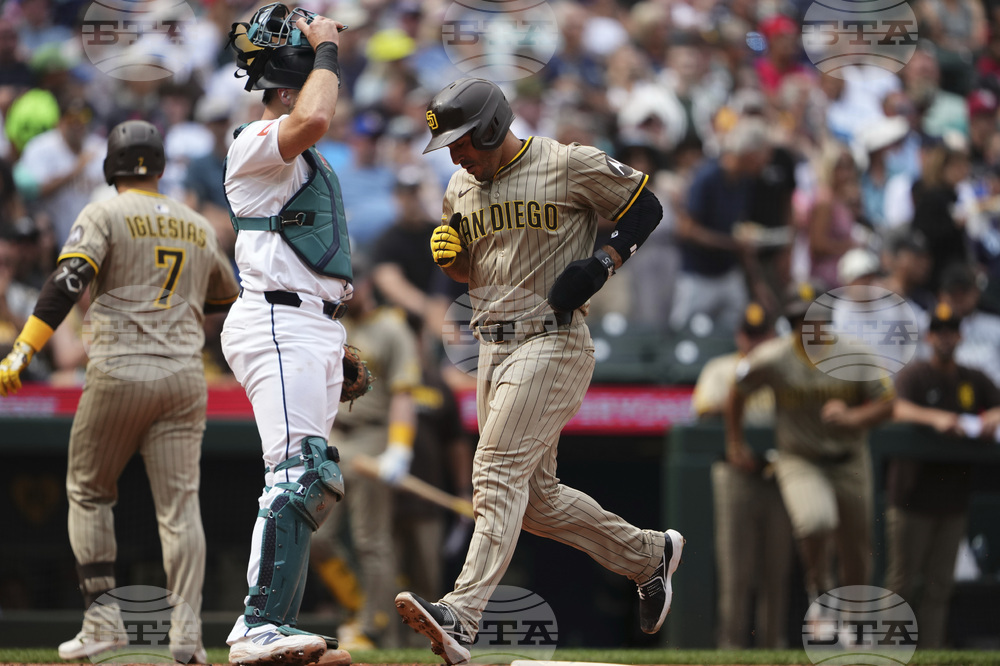 Padres Mariners Baseball