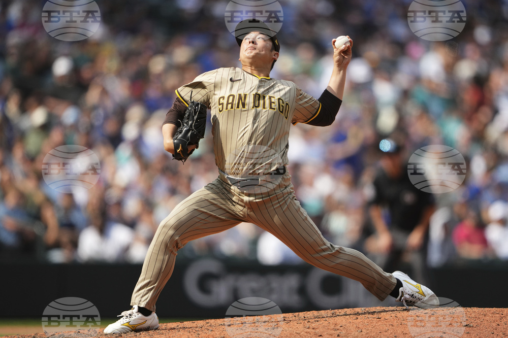 Padres Mariners Baseball