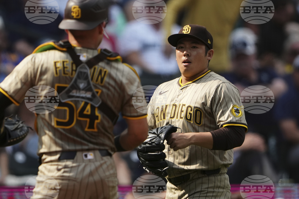 Padres Mariners Baseball