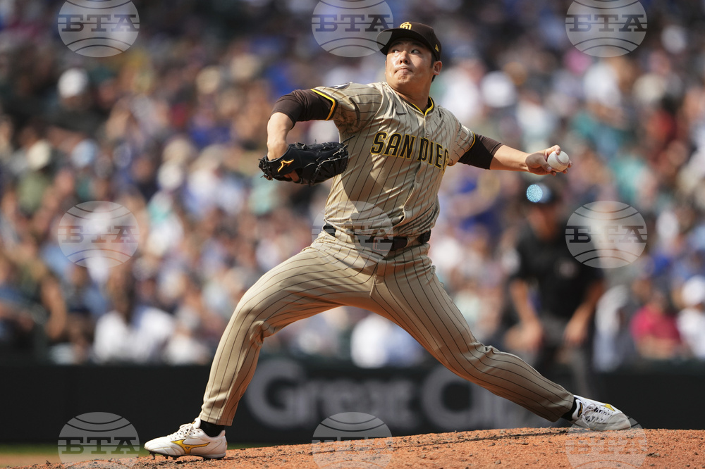 Padres Mariners Baseball