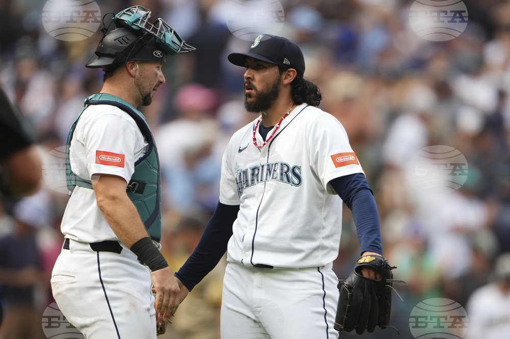 Padres Mariners Baseball