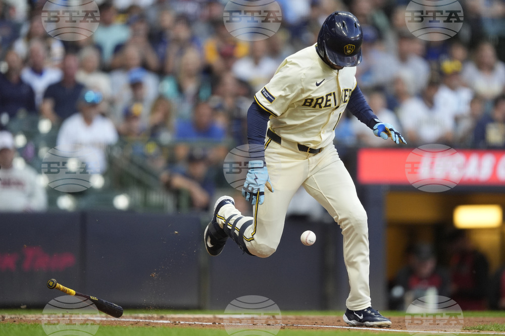 Diamondbacks Brewers Baseball
