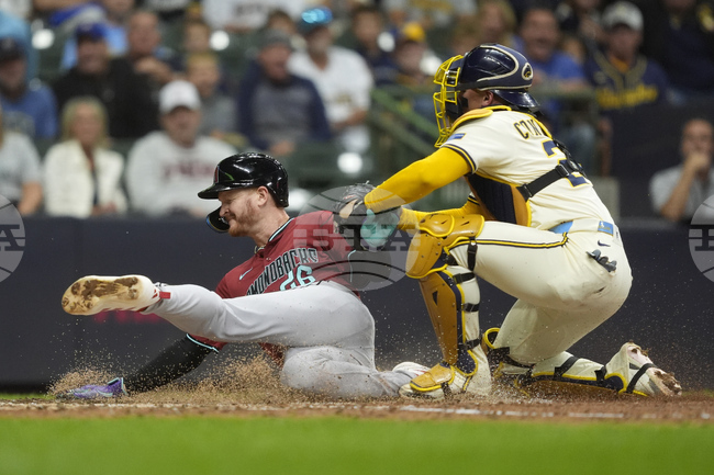 APTOPIX Diamondbacks Brewers Baseball