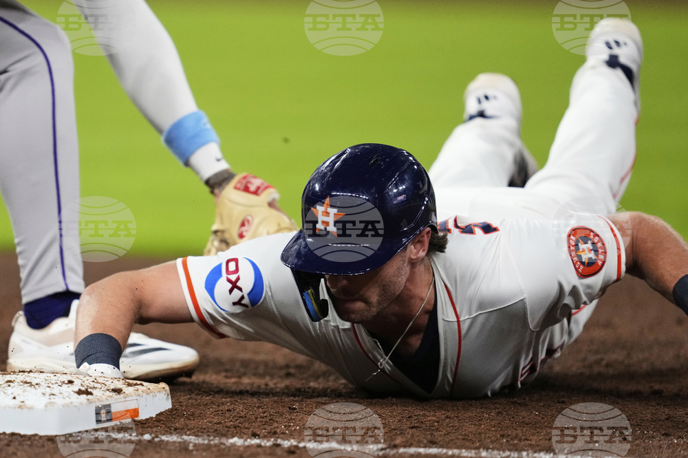 Rockies Astros Baseball