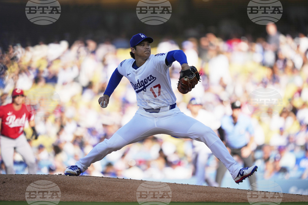 Reds Dodgers Baseball