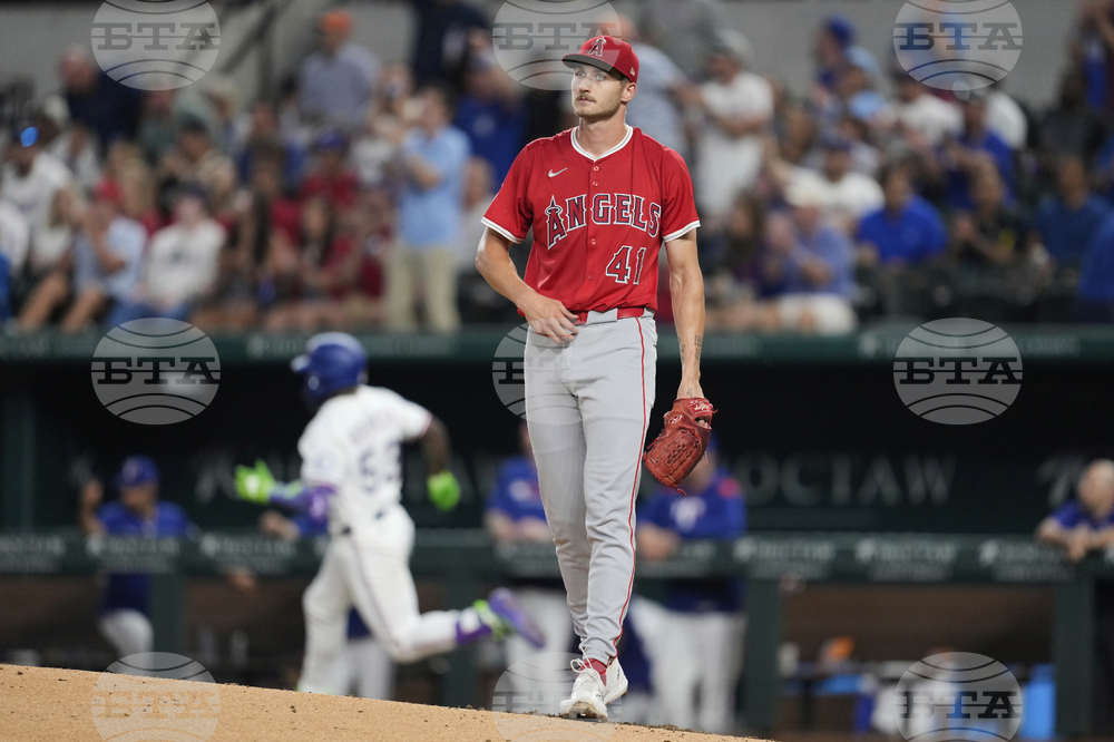 Angels Rangers Baseball