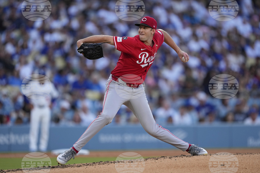 Reds Dodgers Baseball