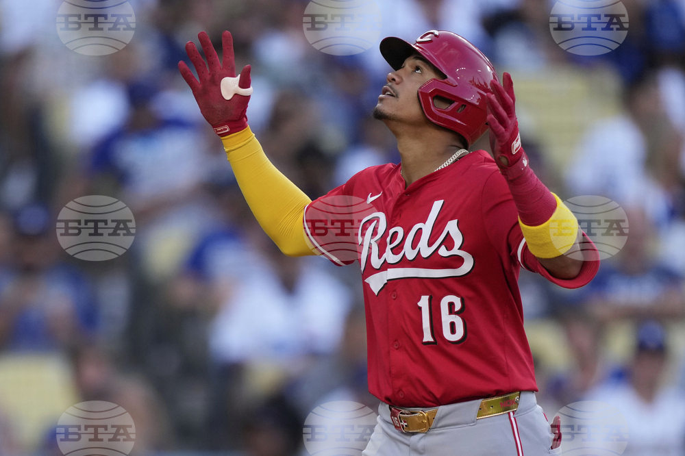 Reds Dodgers Baseball