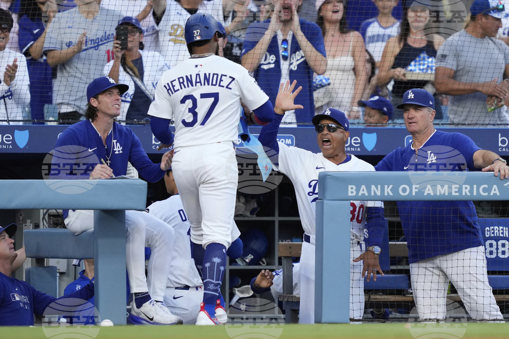 Reds Dodgers Baseball