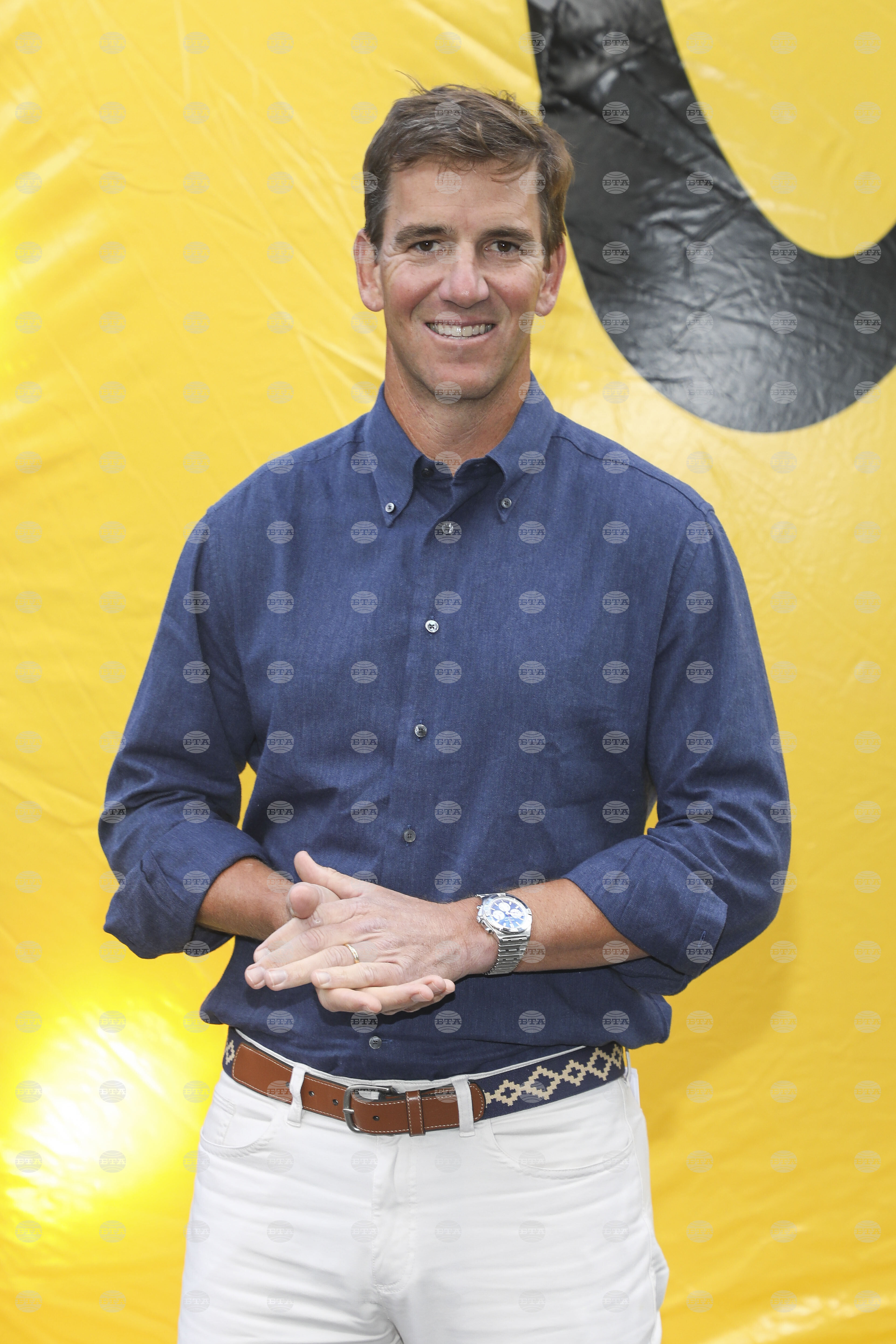 Breitling and NFL Partnership Announcement Celebration