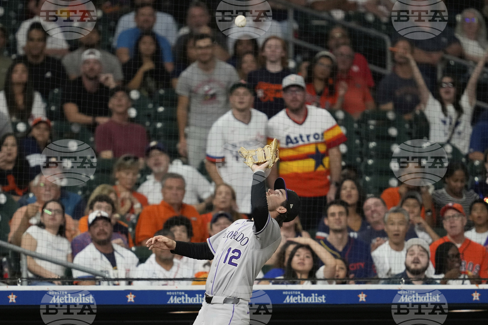 Rockies Astros Baseball