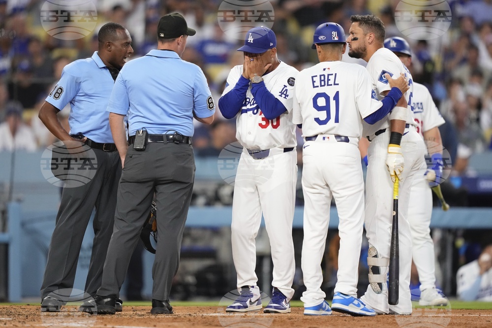 Reds Dodgers Baseball