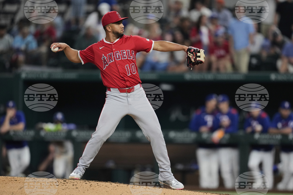 Angels Rangers Baseball