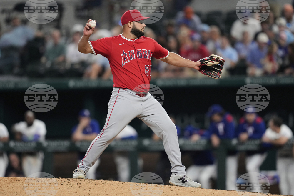 Angels Rangers Baseball