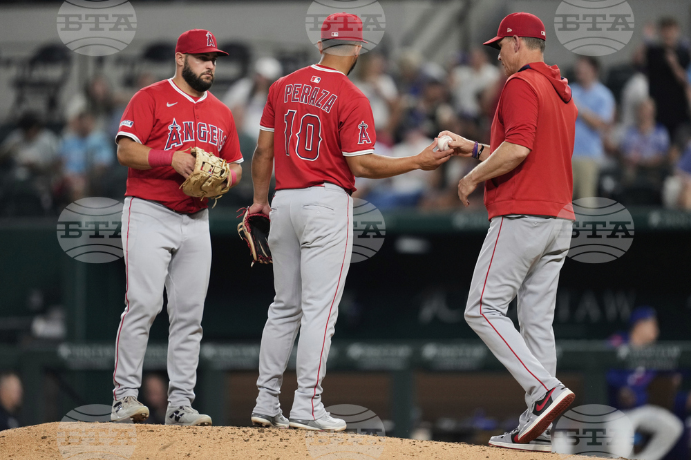 Angels Rangers Baseball