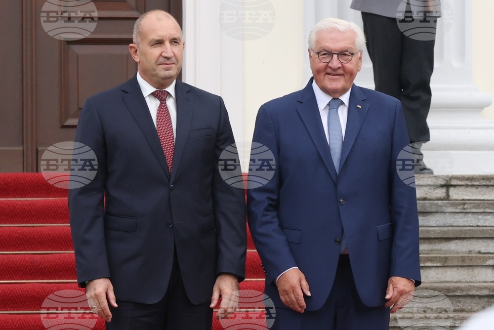 Германия - Румен Радев - Франк-Валтер Щайнмайер - посрещане