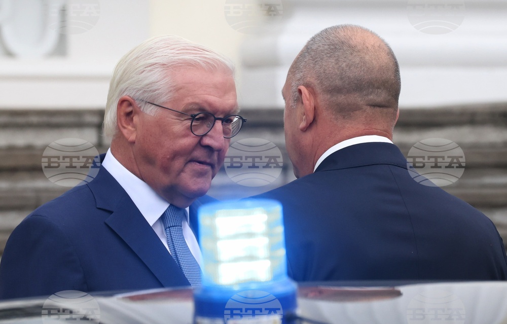 Германия - Румен Радев - Франк-Валтер Щайнмайер - посрещане