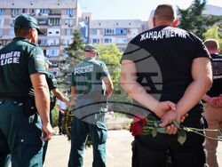 Бургас - полицаи - възпоменателна церемония