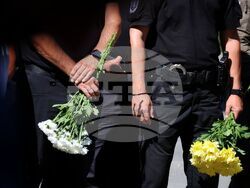 Бургас - полицаи - възпоменателна церемония