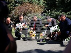 Бургас - полицаи - възпоменателна церемония