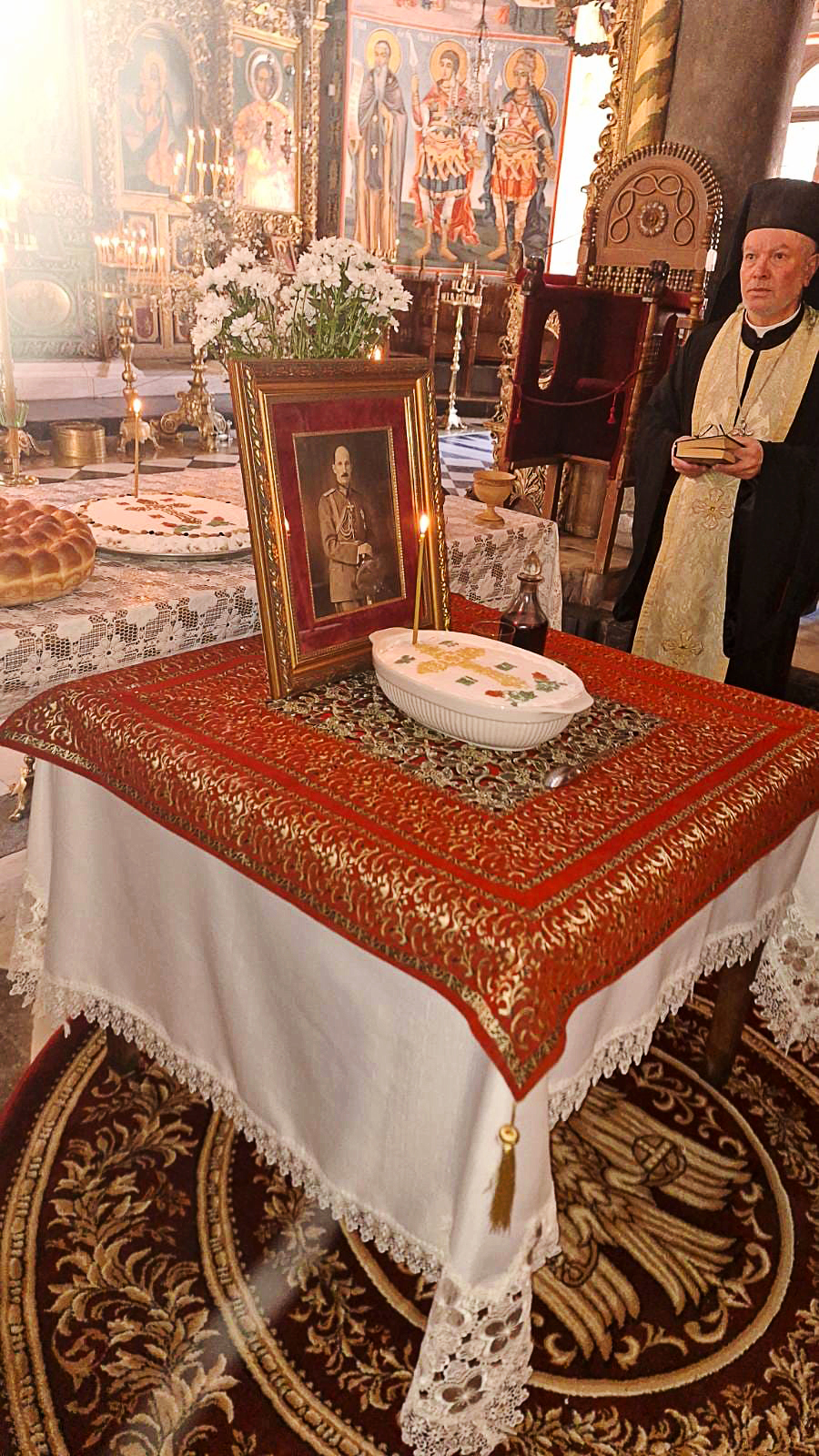 Рилски манастир - цар Борис III - панихида