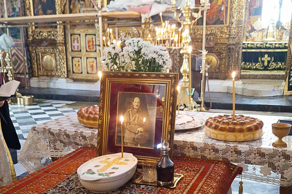 Рилски манастир - цар Борис III - панихида