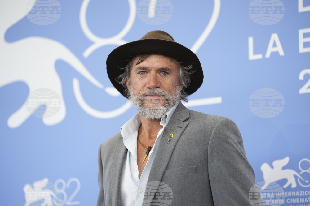 Italy Venice Film Festival Werner Herzog Golden Lion Photo Call