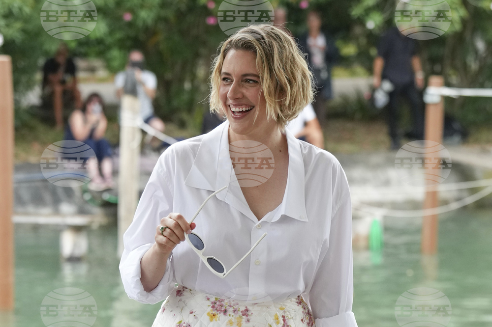 Italy Venice Film Festival Jay Kelly Arrivals