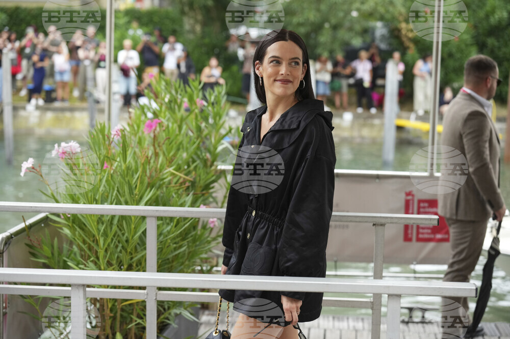 Italy Venice Film Festival Jay Kelly Arrivals