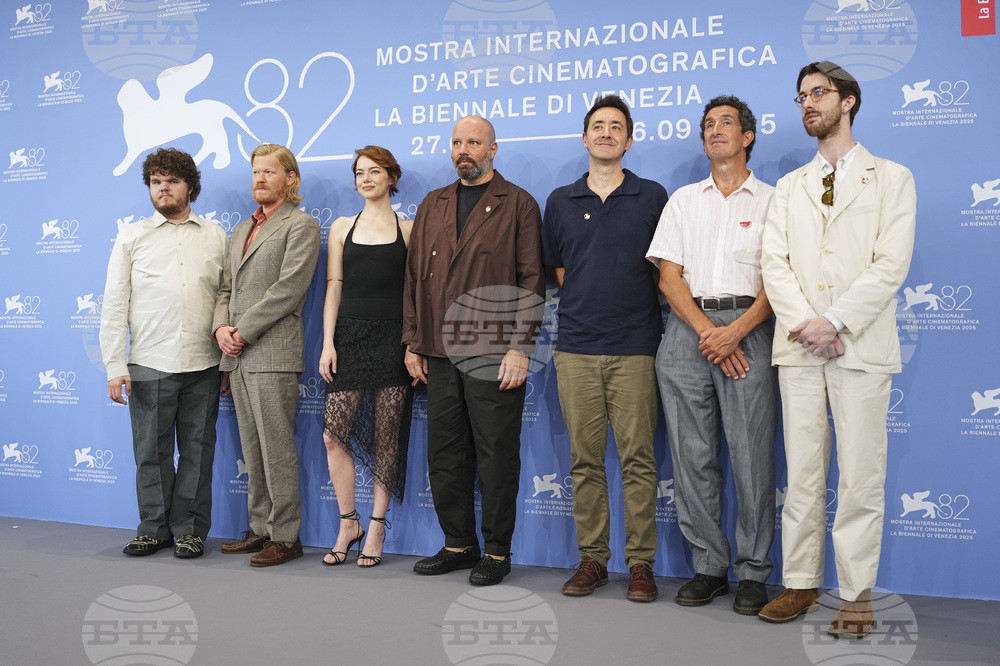 Italy Venice Film Festival Bugonia Photo Call